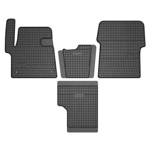 El Toro Gummifußmatten-Set für Peugeot Traveller 2016-