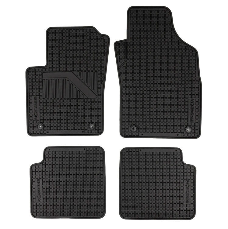 TPE Gummifußmatten-Set für Fiat 500 2007-