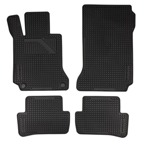 TPE Gummifußmatten-Set für Mercedes C-Klasse W204 2007-2014