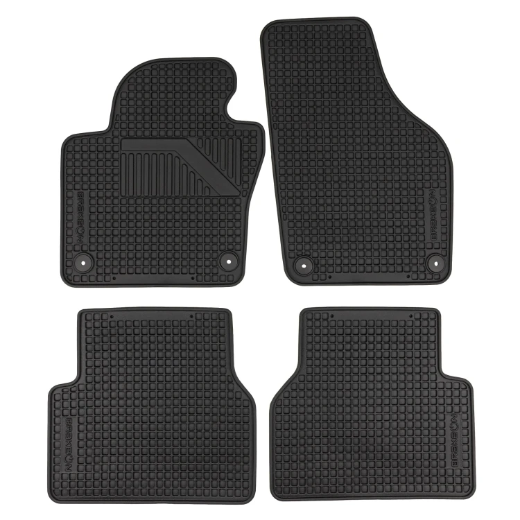 TPE Gummifußmatten-Set für Volkswagen Tiguan I 2007-2016