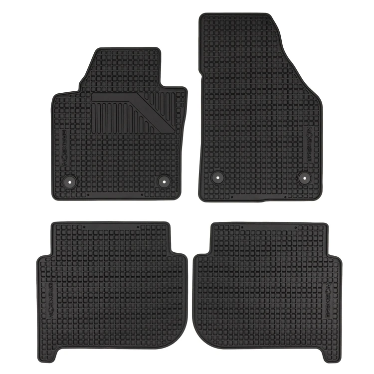 TPE Gummifußmatten-Set für Volkswagen Touran I (5 Sitze) 2003-2015